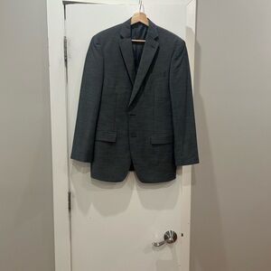 Calvin Klein Gray Men's Suit Jacket & Pants